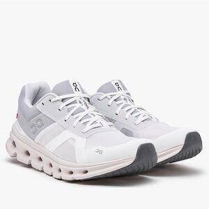 On Running Cloudrunner Frost White Sneakers Trainers Women's Size 7.5